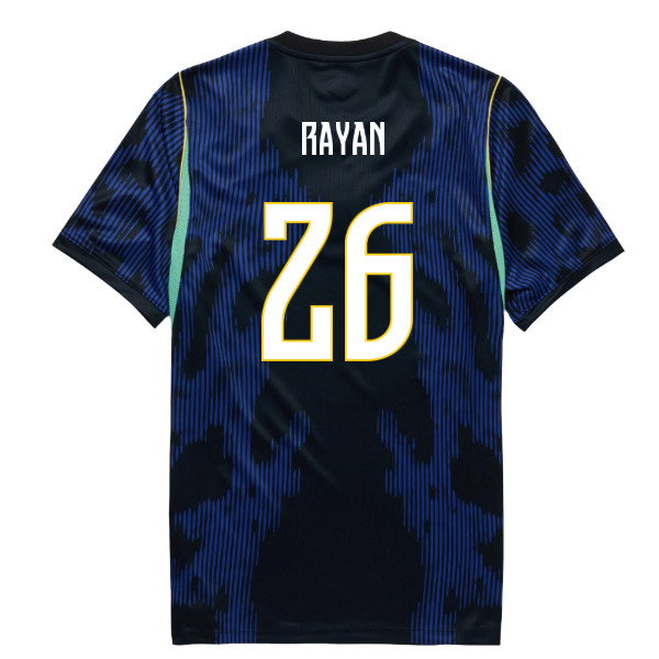 2026-2027 Brazil Away Shirt (Kids) (Rayan 26)-SoccerKits Hub | Buy Soccer Jerseys Online